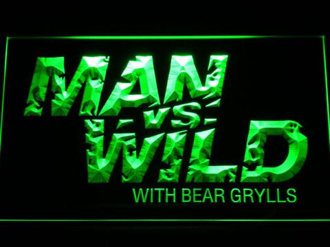 Man vs Wild with Bear Grylls LED Neon Sign
